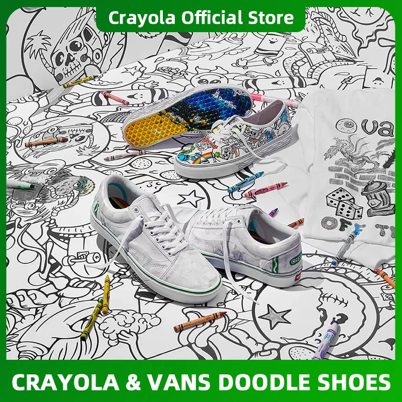 

Vans X Crayola Sneaker Collection