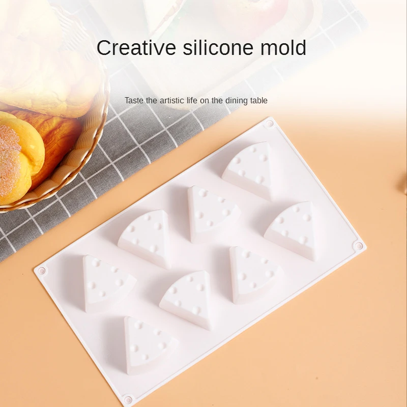 

Cheese Silicone Baking Mold for Mousse Cake,3D Mold for Baking Cakes,French Dessert Mold for Pastry Chocolate,Ice Cream Pudding