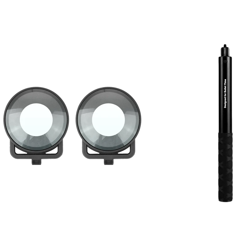 

Телескопический удлинитель для камеры Insta360 One X с рамкой и защитой для объектива Insta360 One R