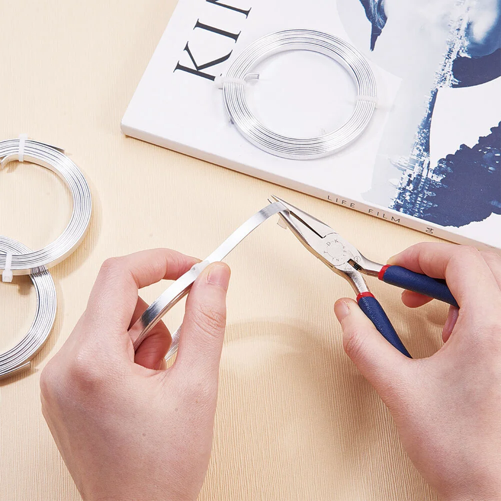 5 Roll Colorful Jewelry Colored Wire Making Crafts Accessories Handmade Aluminum