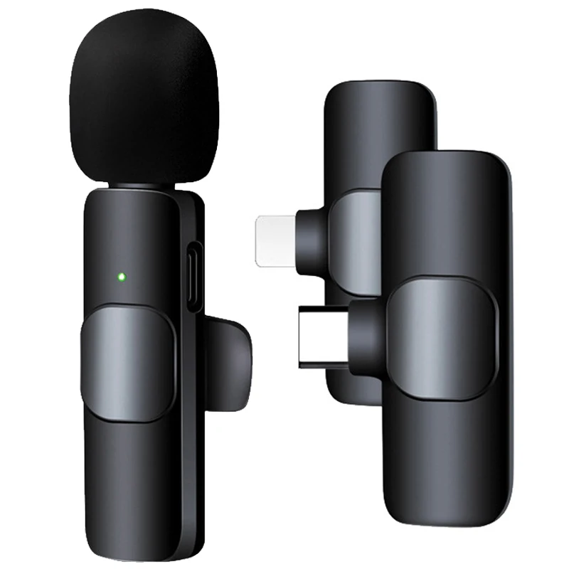 Беспроводной микрофон на прищепке для игр, микшерного звука, караоке, диджеинга, мини-геймера для мобильного телефона и YouTube E60 on.