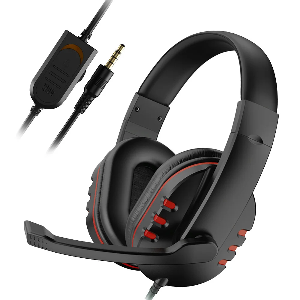 

Headset Gamer Com Microfone, Fones De Ouvido Com Fio Para Pc, Computador, Notebook, Ps4 Ps5 For Play Station 4 5 Nintendo Switch