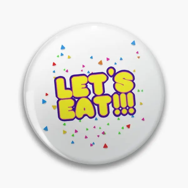 Мягкая брошь на булавке Let Is Eat забавная мультяшная бижутерия булавка лацкан