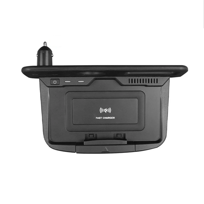 15 Вт автомобильное беспроводное зарядное устройство QI прикуриватель