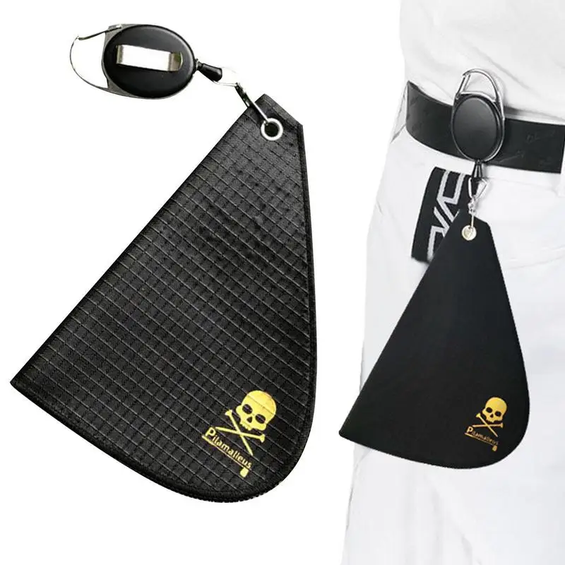 

Тряпка для гольфа, прочное впитывающее полотенце для чистки мячей для гольфа, полотенце для клюшек для гольфа, тряпочка для чистки, инструмент для уборки, подарок на пенсию с выдвижным