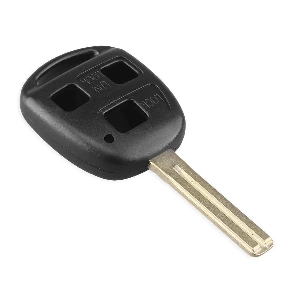 KEYYOU 10pcs/lot 3 Buttons Remote Fob Case Car Key Shell For Lexus RX300 ES300 New Arrival |