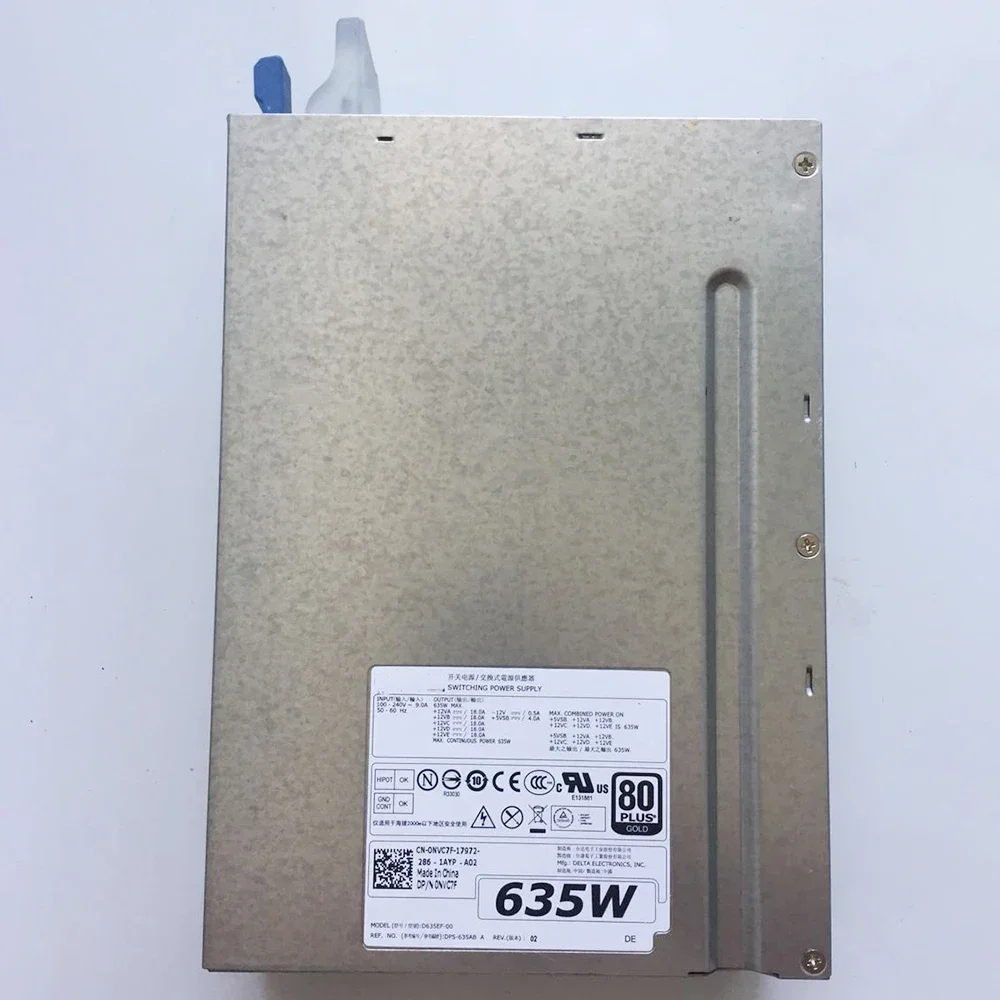 D635EF-00 NVC7F 0NVC7F для серверного блока питания Dell Precision T5600 T3600 635 Вт