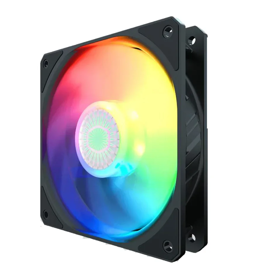 Вентилятор 120 ARGB Caso 3 в 1 мм квадроцикл Emoldurado охлаждающий вентилятор для