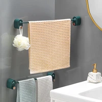 adjusted towel rack wallmounted towel bar with ball bathroom towel hanger free punch slippers hanger kitchen lid rack accessorie