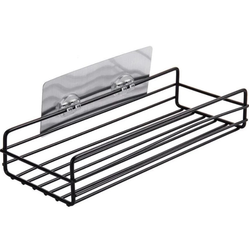 

Shower Caddy Organizer Shelf Basket Shampoo Soap Holder Organizer - No Drilling Rustproof Stainless Steel Storage Accessories Ba