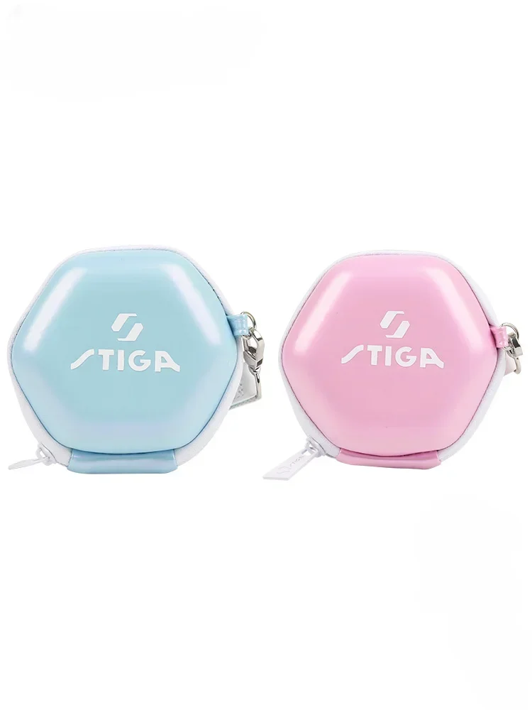 Шкатулка для настольного тенниса STIGA жесткая портативная коробка хранения мячей