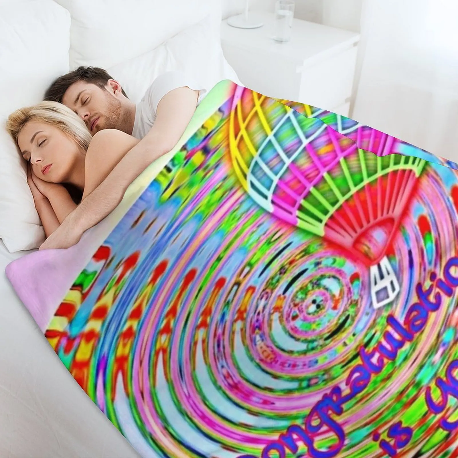 Поздравляем! Сегодня твой день цитата Dr Suess. Одеяло Красивые рождественские