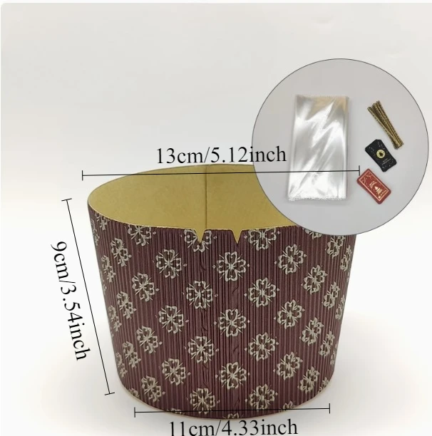 

Одноразовый бумажный поднос для панеттоне