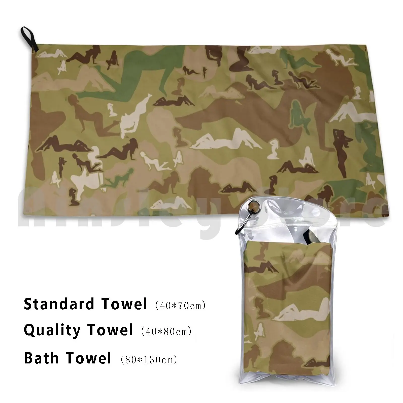 Женское полотенце камуфляжной расцветки 1613 красивые камуфляжные женские модели