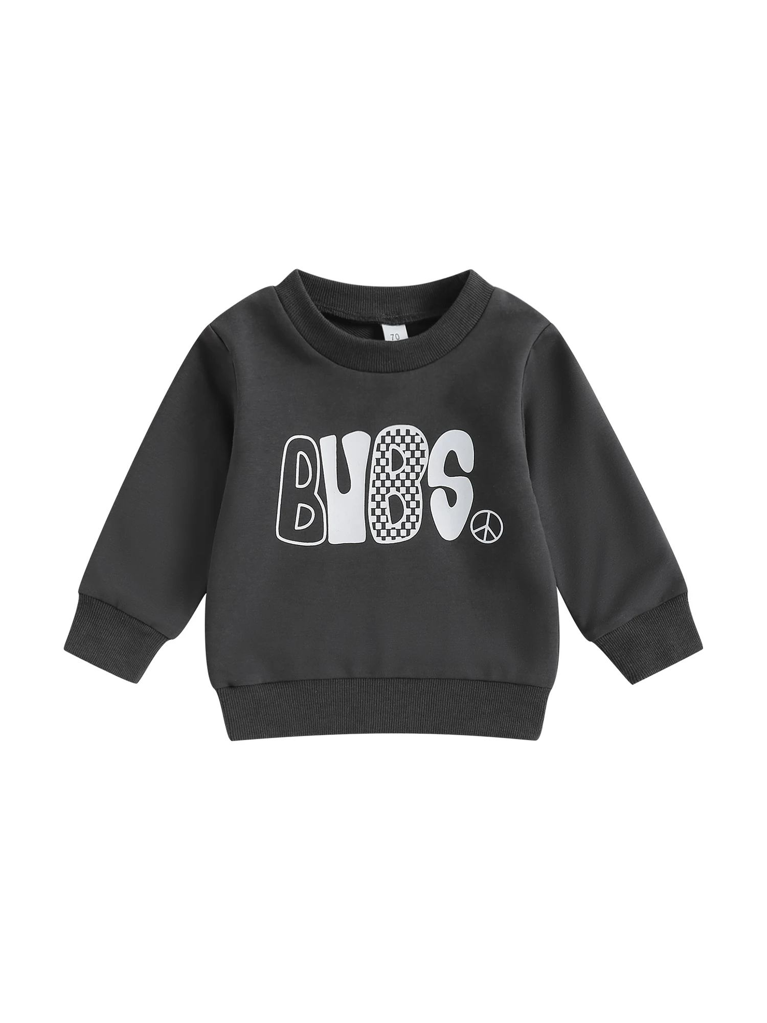 

Cute Infant Boy s Cozy Crew Neck Sweater Adorable Winter Pullover for Little Ones Soft Long Sleeve Shirt for Fall and Winter