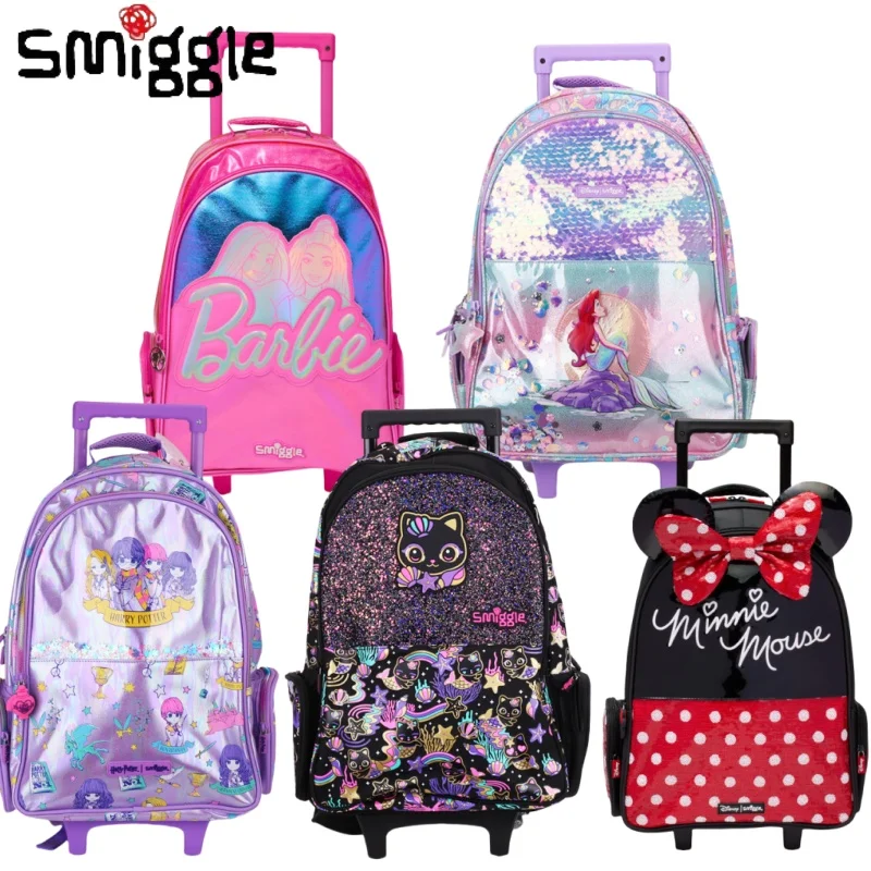 Smiggle Рюкзак на колесиках с героями