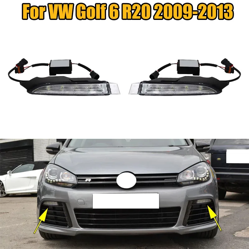 Автомобильная лампа для VW Golf 6 R20 2009 2010 2011 2012 2013