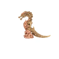 guochao copper twelve chinese zodiac dragon hand pieces desktop small ornaments multi function express knife