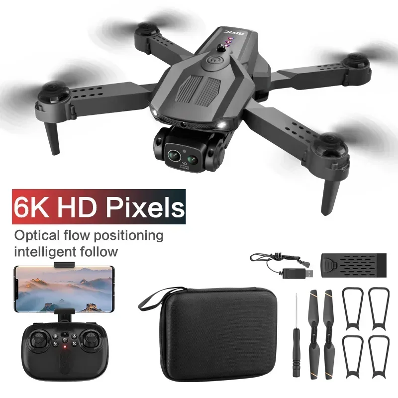 

Optical Flow Localization Three Sided Obstacle Avoidance Quadcopter Gift V32 Pro Drone Professional 4K HD Camera Mini4 Dron