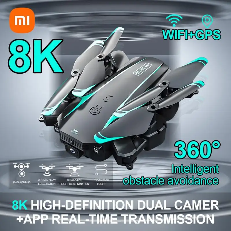 

Xiaomi Mini Drone UAV 8K HD Foldable Quadcopter Drones 5G photographie aérienne complète quadrirotor Professional FPV Quadcopter