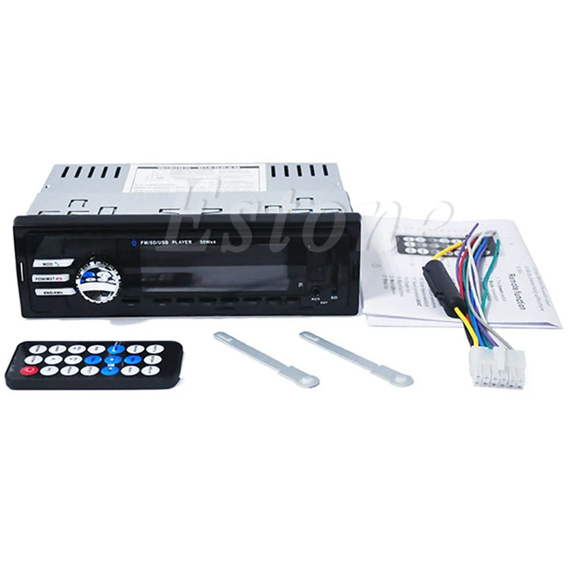 

In-Dash Car Bluetooth-compatible Stereo USB FM Aux Input Receiver MP3