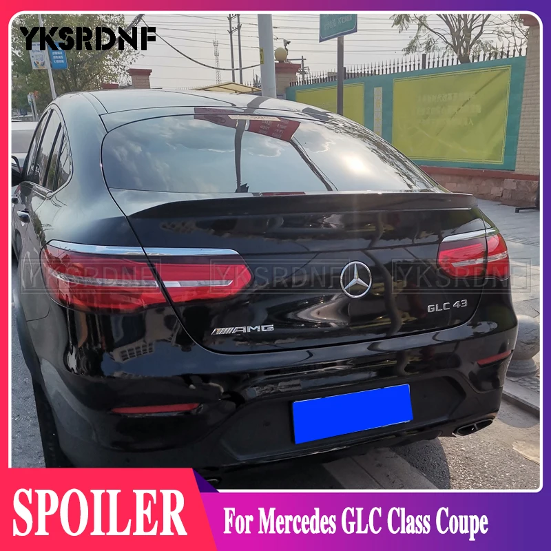

YKSRDNF для Mercedes-Benz GLC Coupe GLC200 GLC300 GLC260 GLC43 2016 2017 ABS пластиковая Неокрашенная фотография