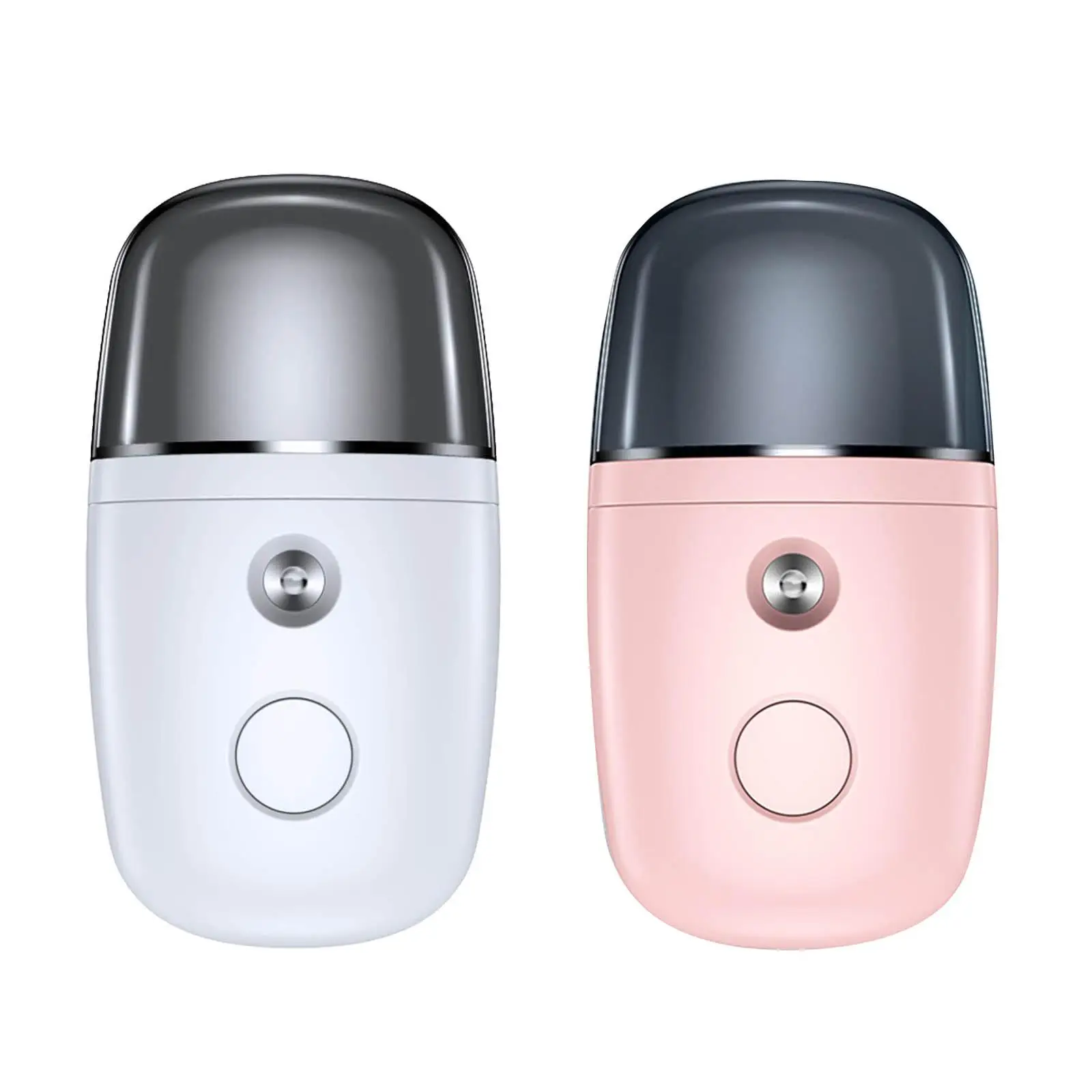 

Mini Nano Facial Mister, Rechargeable 30ml Handy Face Humidifier Cool Mist Sprayer Steamer for Hydrating Skin Care Moisturizing