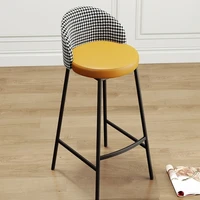 nordic single dining chairs beauty salon cafe soft kitchen dining chairs lounge room design sedie pranzo household items ww50dc