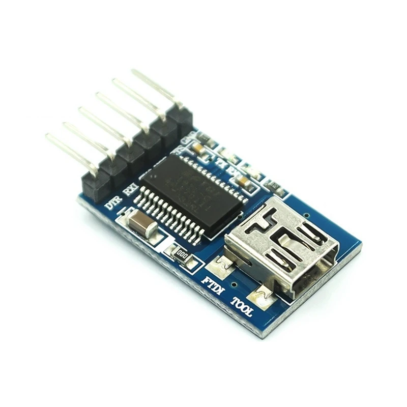 

1Set PC+Metal FT232RL USB 3.3V 5.5V To TTL Serial Module For -Arduino FT232 Pro For MINI USB To TTL 232