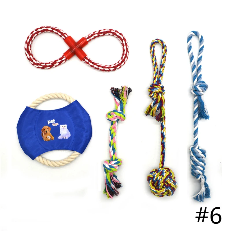

Набор игрушек для собак, 14 комбинаций, прочная Интерактивная Жевательная веревка, жевательная игрушка для чистки зубов для маленьких, средних и больших собак