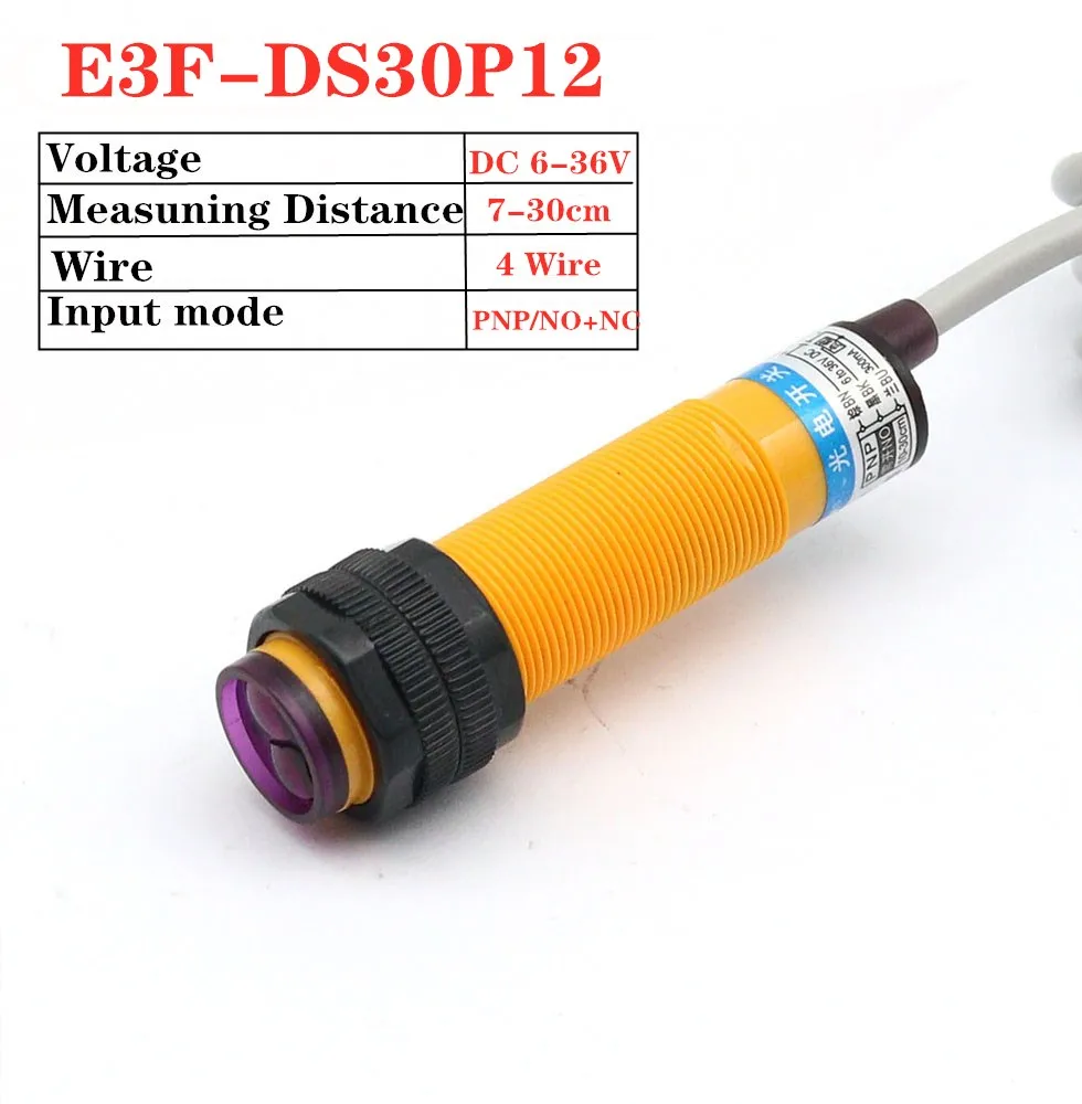 

Фотоэлектрический переключатель E3F-DS30 M18