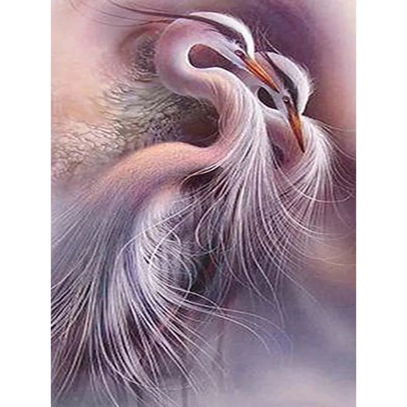 

Алмазная живопись «сделай сам», лебедь, картина стразы, ручная работа, подарок, журавль, алмазная вышивка, животные, птицы, мозаика, домашний ...