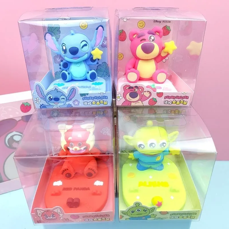 MINISO Kawaii Disney Stitch Lotso Alien Panda IPhone IPad настольная подставка для телефона мультяшный