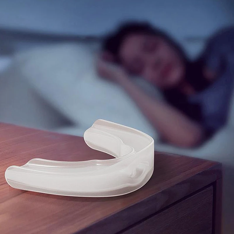 Силиконовый Мундштук Против Храпа Ортопедическое Устройство Для Помощи Во Сне