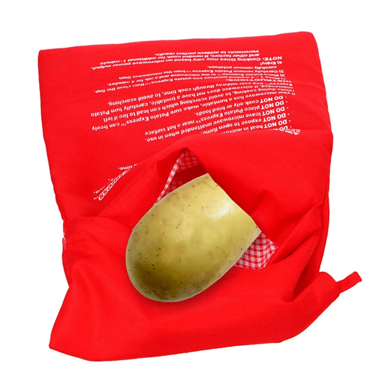 

Convenience Microwave Oven Potato Bag High Temperature Speed Roast Thick Food Storage Heating Package Cooking Home Kitchen Tools