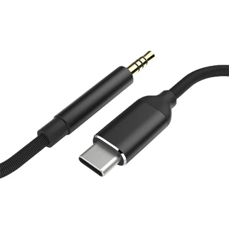 Аудиокабель Usb Type-C на 3 5 мм Aux адаптер для наушников и динамиков автомобильный