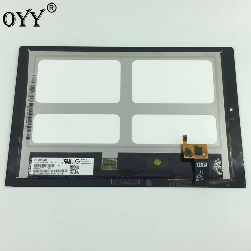 10.1 inch LCD display+Touch Digitizer Screen Assembly Replacement parts for Lenovo Yoga Tablet 2 1051 1051F 1051L