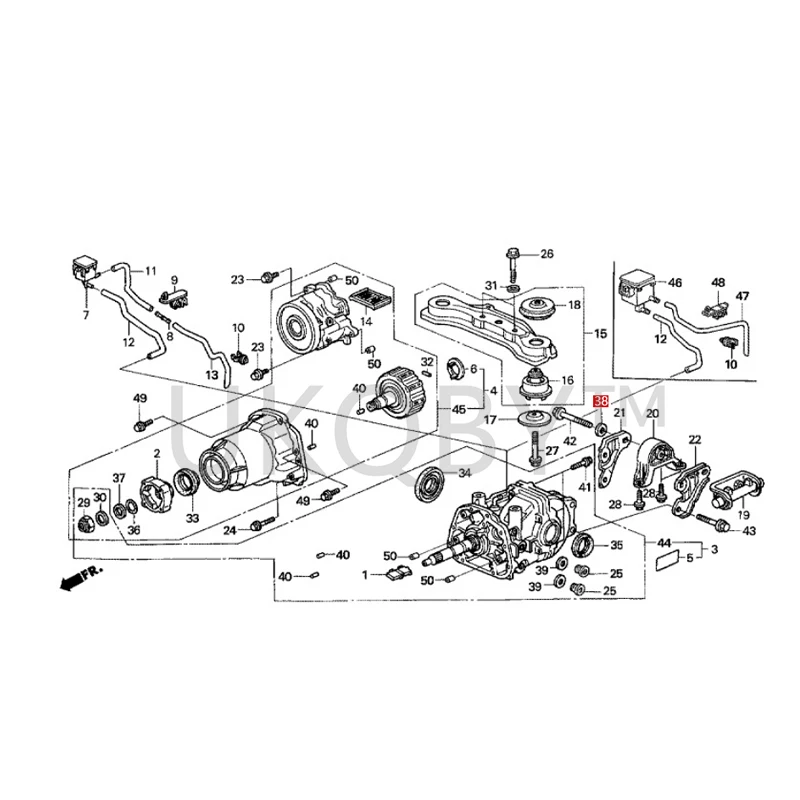 9410110800 подходит для модели Хо и е дифференциальная прокладка омывателя