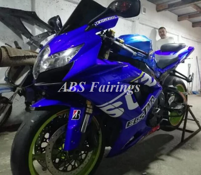 

4Gifts Injection New ABS Fairing kit For Suzuki 2010 2009 2008 GSXR600 K8 GSX R750 GSX R600 08 09 10 Fairings Set Custom Blue