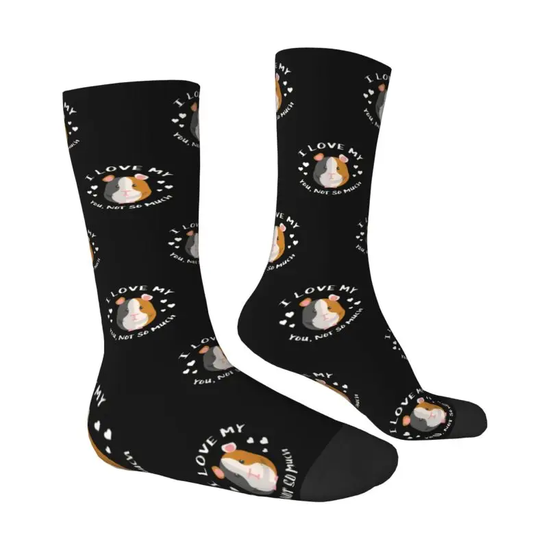 Носки мужские с надписью I Love морская свинка