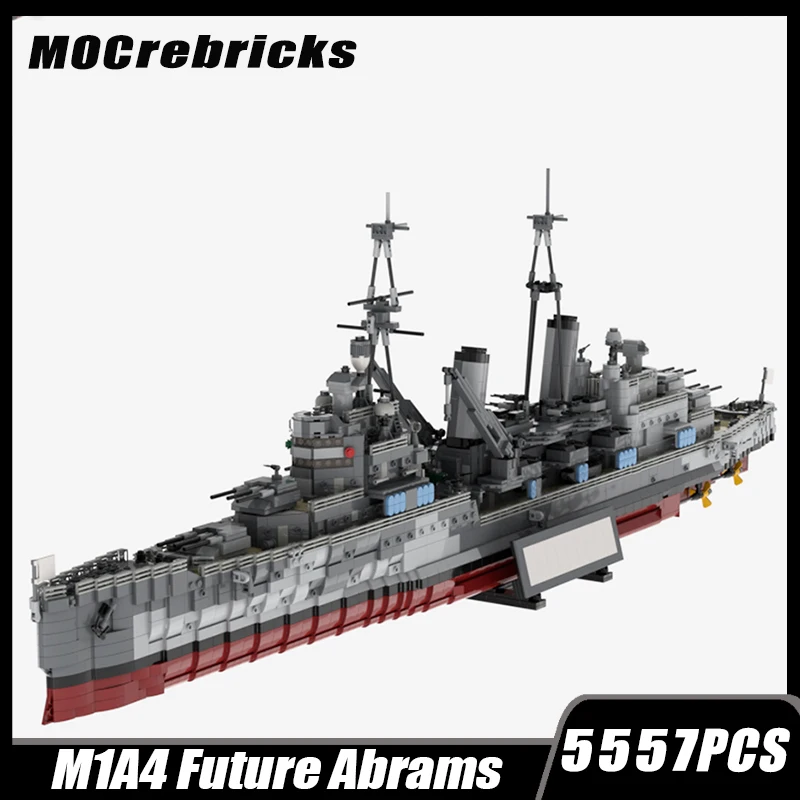 Военная лодка WW2, военный корабль HMS Белфаст 1939, Крейзер, большое военное оружие Birkc, набор моделей «сделай сам», игрушки для искусственной кожи