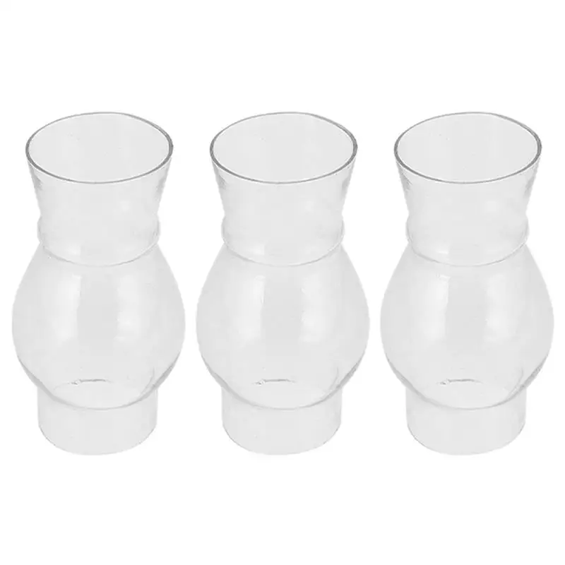 

3 шт. керосиновые колпачки для масляных ламп, бытовые масляные светильники, колпачки для стеклянных ламп ручной работы