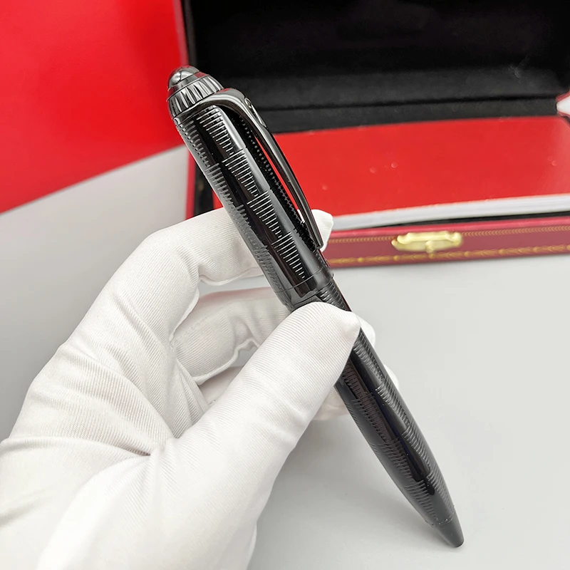 Шариковая ручка Yamalang Ca черная Золотая серебряная гладкая офисная Канцелярия с