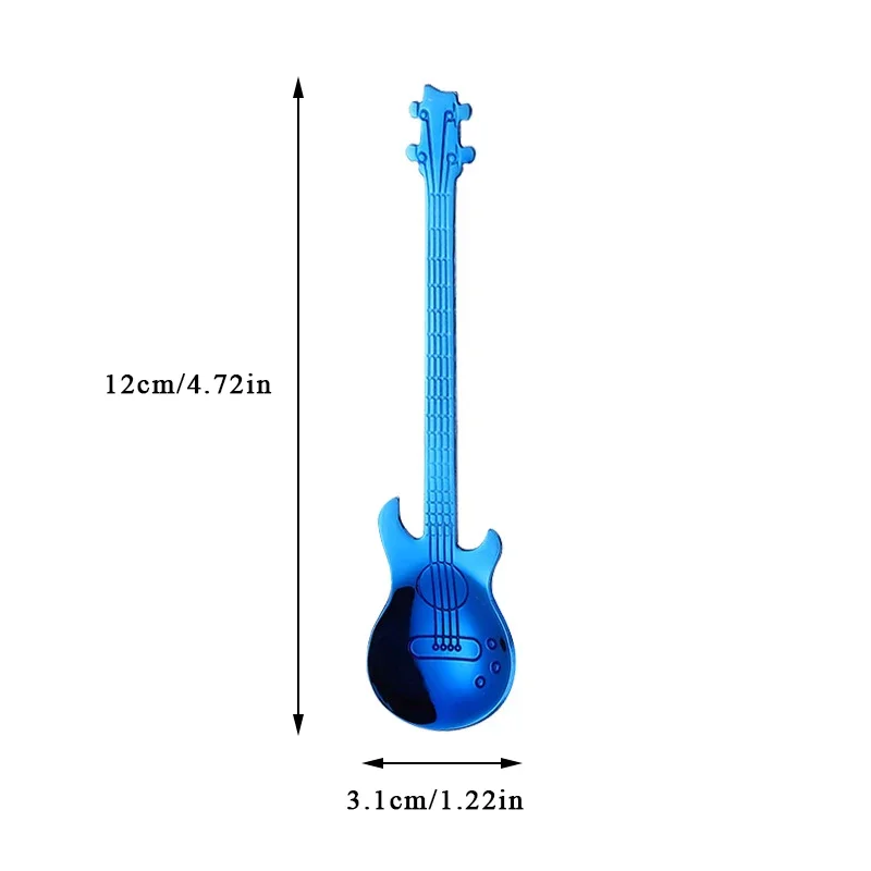

Ложка из нержавеющей стали в форме гитары