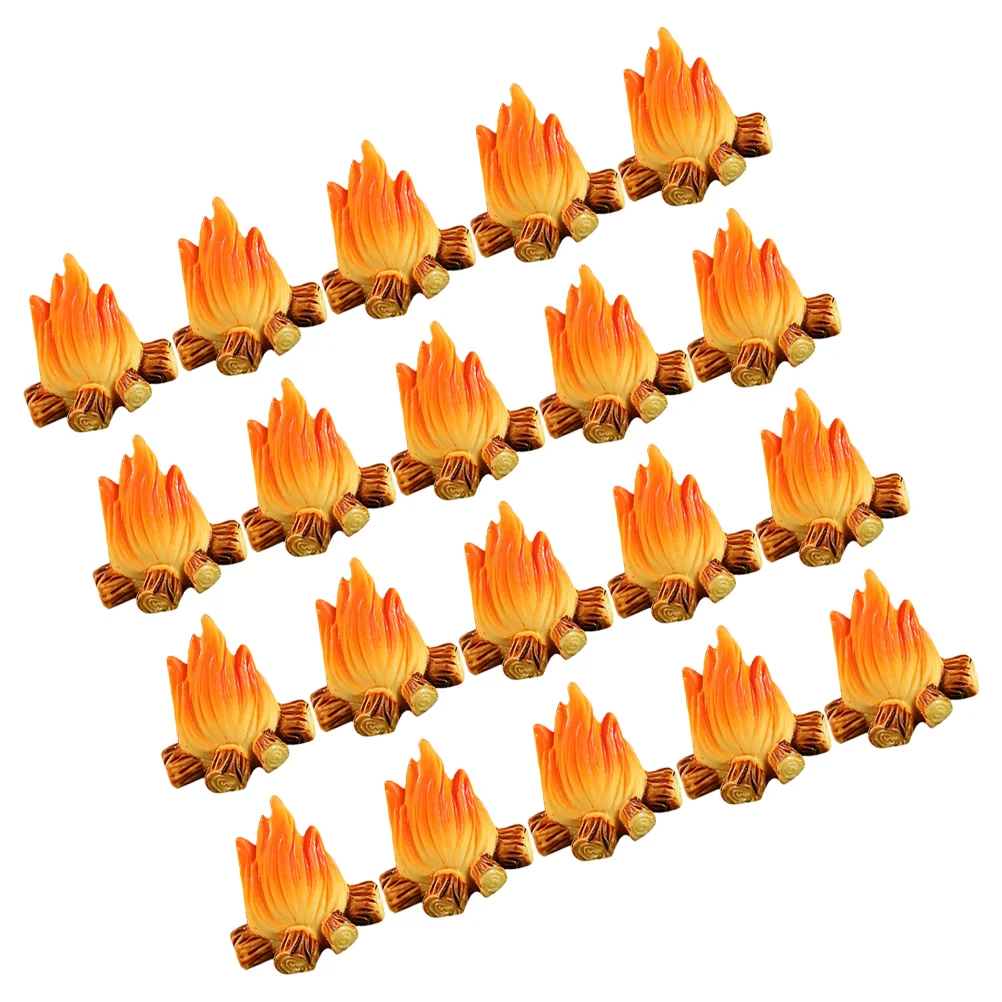 24 шт. украшения ручной работы миниатюрные цветочные горшки для костра ручные