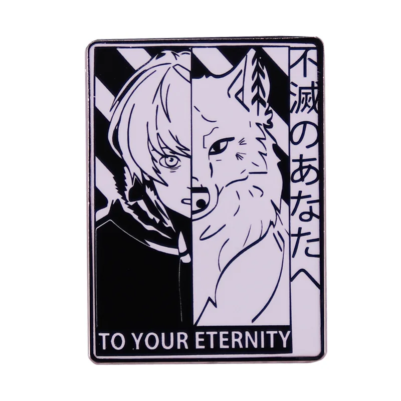 

TO YOUR ETERNITY Hard Enamel Pins Japanese Style Badge Anime Brooch for Jewelry Accessory