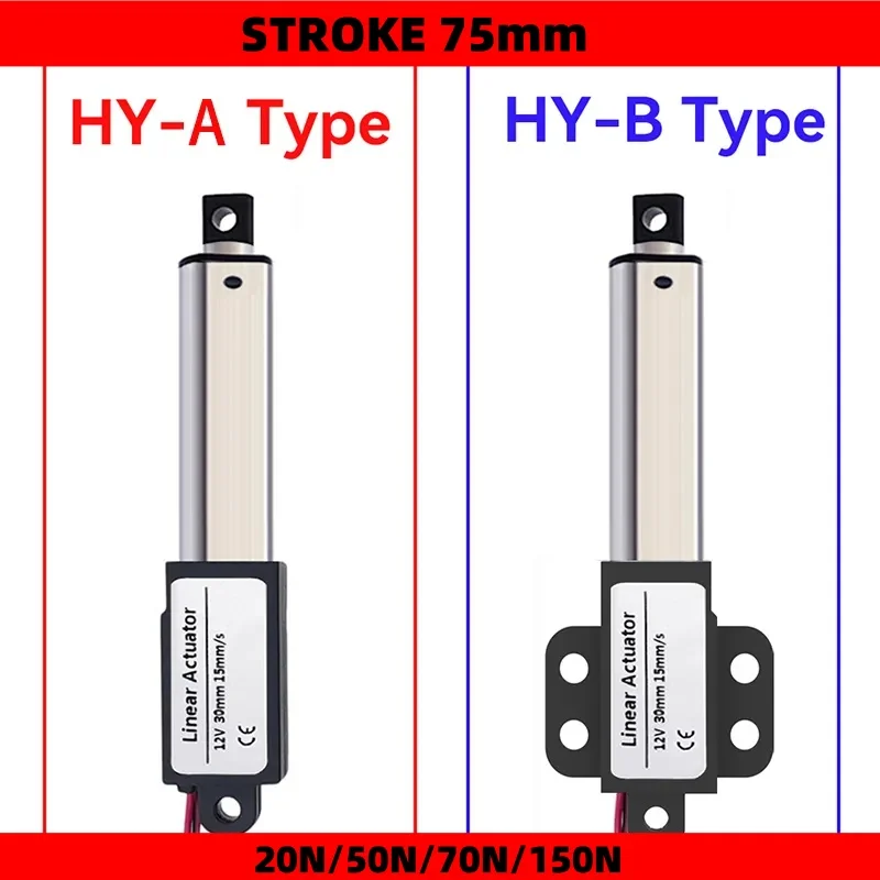

Электрический линейный привод Mirco 20N/50N/70N/150N