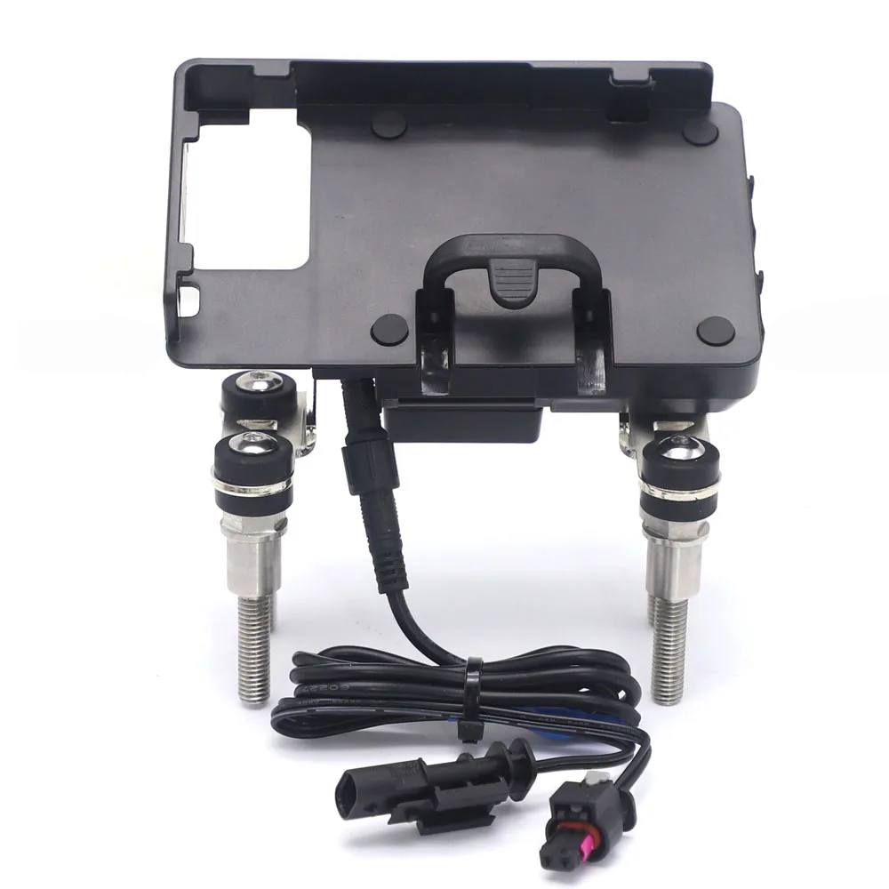 Ручка мобильного телефона для навигации с зарядкой USB для BMW F750GS F800GS F700GS R1200R 12 мм.