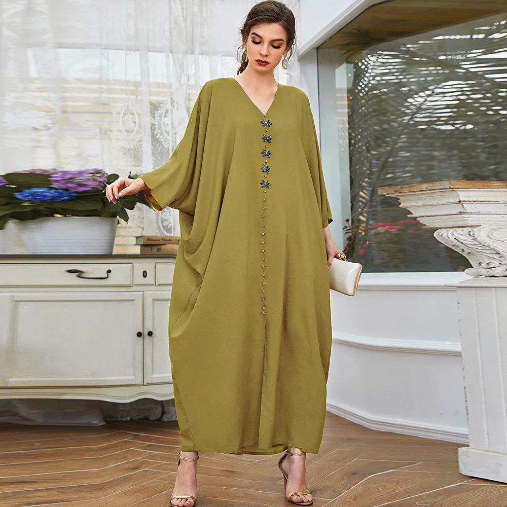 

Caftan Marocain De вечерние длинные платья для мусульманских женщин марокканский кафтан абайя вечернее платье Дубая Турецкая свободная Исламская ...