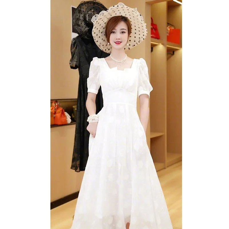 

Платье 2023, летняя модная дизайнерская длинная юбка, женская одежда, вечерние платья, платье